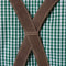 Dressforfun Lian - Lederhosen - Kunstleer - Bretels - Bruin