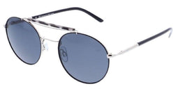 H.i.s Zonnebril Unisex 84103 Cat. 3 Piloot Metaal Zilver/blauw