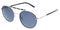 H.i.s Zonnebril Unisex 84103 Cat. 3 Piloot Metaal Zilver/blauw