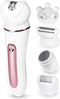 Nuvance - Epileerapparaat dames - Epilator Gezicht - 5 Opzetstukken - Epilators - Gezichtsreiniger -