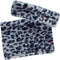 B.Nosy Meisjes Sjaal en Hoofdband - Fake Fur Set - Cobalt Panther Fur