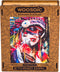 UNIDRAGON Houten Puzzel Voor Volwassenen Woosaic - Etnisch meisje - 1000 stukjes - 60x44 cm