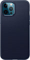 Spigen Liquid Air - Soft case - Krasbestendig - Blauw - iPhone 12 Pro Max
