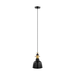EGLO Vintage Gilwell - Hanglamp - E27 fitting - Zwart Brons