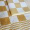 DDDDD Theedoek + Keukendoek Barbeque - 100% Katoen - 60x65cm + 50x55cm - Ochre (2 stuks)
