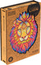 UNIDRAGON Houten Puzzel Voor Volwassenen Dier - Mysterieuze Leeuw - 327 stukjes - King Size 31x40 cm