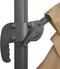 vidaXL - Zweefparasol - met - aluminium - paal - 300x300 - cm - taupe