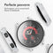 imoshion Screenprotector - Geschikt voor Samsung Galaxy Watch 5 40mm - Full Cover Hard Case / Beschermend Hoesje - Zilver