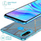 iMoshion Hoesje Geschikt voor Huawei P30 Lite Hoesje Siliconen - iMoshion Design hoesje - Blauw / Meerkleurig / Goud / Blue Graphic