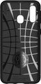 Spigen Rugged Armor - Backcase - Stevige opstaande randen - Zwart