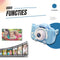 Jor Quality Digitale Kindercamera - HD 20 Megapixel - Inclusief 32GB Micro SD Kaart - Blauw