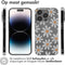 iMoshion Hoesje Geschikt voor iPhone 14 Pro Hoesje Siliconen - iMoshion Design hoesje - Meerkleurig / Daisy Flower