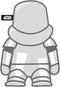 STAR WARS - Hondenspeeltje Knuffel Wit