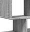 vidaXL - Kamerscherm - / - boekenkast - 92x29x112 - cm - hout - grijs - sonoma