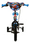 Spider-Man Kinderfiets - 12 inch - Handrem en terugtraprem - Blauw/Rood