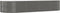 vidaXL - Plantenbak - 367x140x68 - cm - gepoedercoat - staal - grijs