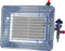 ROTHENBERGER Infrarood heater - Mobiele gasverwarming - Inclusief propaan en flexibele regelaar - Grijs