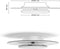 Philips Garnet ceiling lamp - Zwart - 27K - 30W
