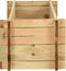 vidaXL - Plantenbak - 120 - cm - geïmpregneerd - grenenhout