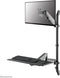 Neomounts WL90-325BL1 - Wandgemonteerd werkstation - Full motion verstelbaar voor schermen tot 32