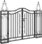 vidaXL-Poort-121x8x100-cm-smeedijzer-zwart