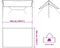 vidaXL - Kampeerluifel - waterdicht - 506x306 - cm - bruin
