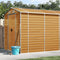 vidaXL-Tuinschuur-191x725x198-cm-gegalvaniseerd-staal-lichtbruin