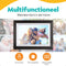 Pora&Co - Digitale fotolijst - WiFi met Frameo App - 10.1 inch HD IPS - Zwart/Hout