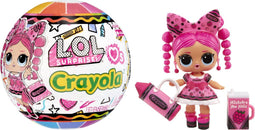 L.O.L. Surprise! Loves CRAYOLA - Verrasingsitem - Minipop met 7 verrassingen