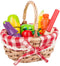 Small Foot - Houten Picknickmand met Snij Fruit - 15dlg