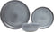 Cosy & Trendy Serviesset Kentucky Grey - 12-delig / 4 personen - 4 dinerborden, 4 ontbijtborden en 4 kommen