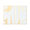 Wanddecoratie Home ESPRIT Wit Gouden Modern 48 x 2,5 x 80,5 cm (2 Stuks)