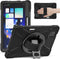 imoshion Tablet Hoes - Geschikt voor Xiaomi Pad 6, Xiaomi Pad 6 Pro - Tablet Cover met handstrap - Zwart