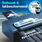 Nextcover FoldOne - Vouwslot 120cm - SteelSecure-Technologie 3.0 - Blauw Zwart