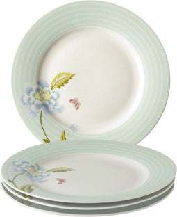 Laura Ashley Heritage Collectables Borden set van 4 - Ø 20cm - Mint Candy Stripe