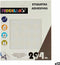 Klevende etiketten Wit 17 x 24 mm Ovalen (12 Stuks)