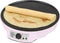 Bestron ASW602 - Crepe Maker - Ø 30cm met antiaanbaklaag en indicatielampje - Roze