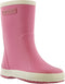 Bergstein Rainboot - Regenlaarzen Unisex Junior - Handgemaakt natuurrubber - Roze - Maat 25