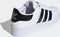 adidas Superstar Bold W - Dames Sneakers - Leer - Ftwr White/Core Black/Gold Met. - Maat 40 2/3