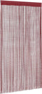 vidaXL - Draadgordijnen - 140x250 - cm - wijnrood - 2 - st