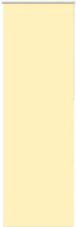 vidaXL - Rolgordijn - verduisterend - 75x210 - cm - stofbreedte - 70,7 - cm - geel