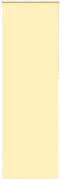 vidaXL - Rolgordijn - verduisterend - 75x210 - cm - stofbreedte - 70,7 - cm - geel