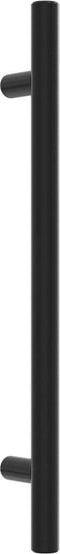 vidaXL - Handvatten - 10 - st - 160 - mm - roestvrij - staal - zwart