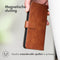 iMoshion Hoesje Geschikt voor iPhone 15 Hoesje Met Pasjeshouder - iMoshion Luxe Bookcase - Bruin