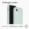 Accezz iPhone XR - Liquid Silicone Backcover - Schokabsorberend - Lichtblauw