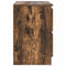 vidaXL - Tv-meubel - 60x35x54 - cm - bewerkt - hout - gerookt - eikenkleurig