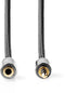 Nedis CATB22050GY50 - Kabel 3.5mm - 500cm - Grijs