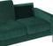 GAVLE - Driezitsbank - Smaragdgroen - Fluweel
