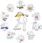 Happy Pet Latex Ballen Assorti - 7 CM