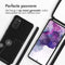 iMoshion Hoesje Geschikt voor Samsung Galaxy S20 Hoesje Met Koord - iMoshion Siliconen design hoesje met koord - Zwart / Dandelion Black
